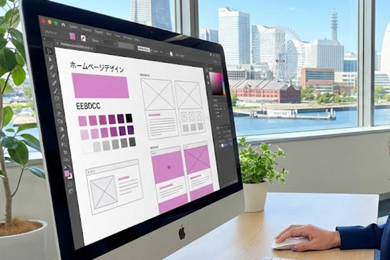 M's Factoryがオフィスで仕事